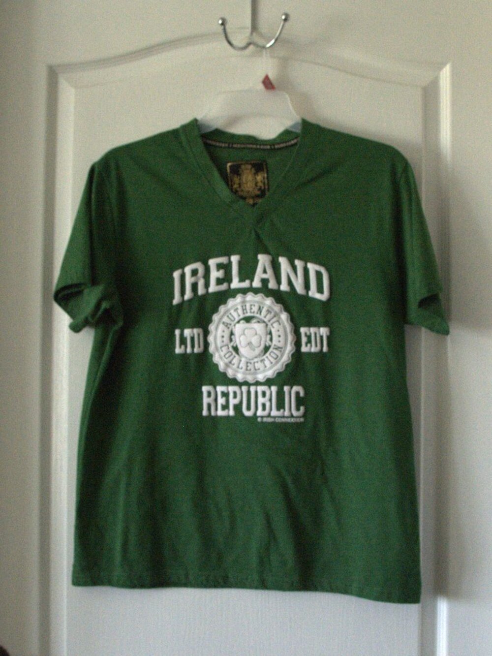 Irish Connexxion T-shirt Men's Green Graphic T-shirt Ireland Republic size Large
